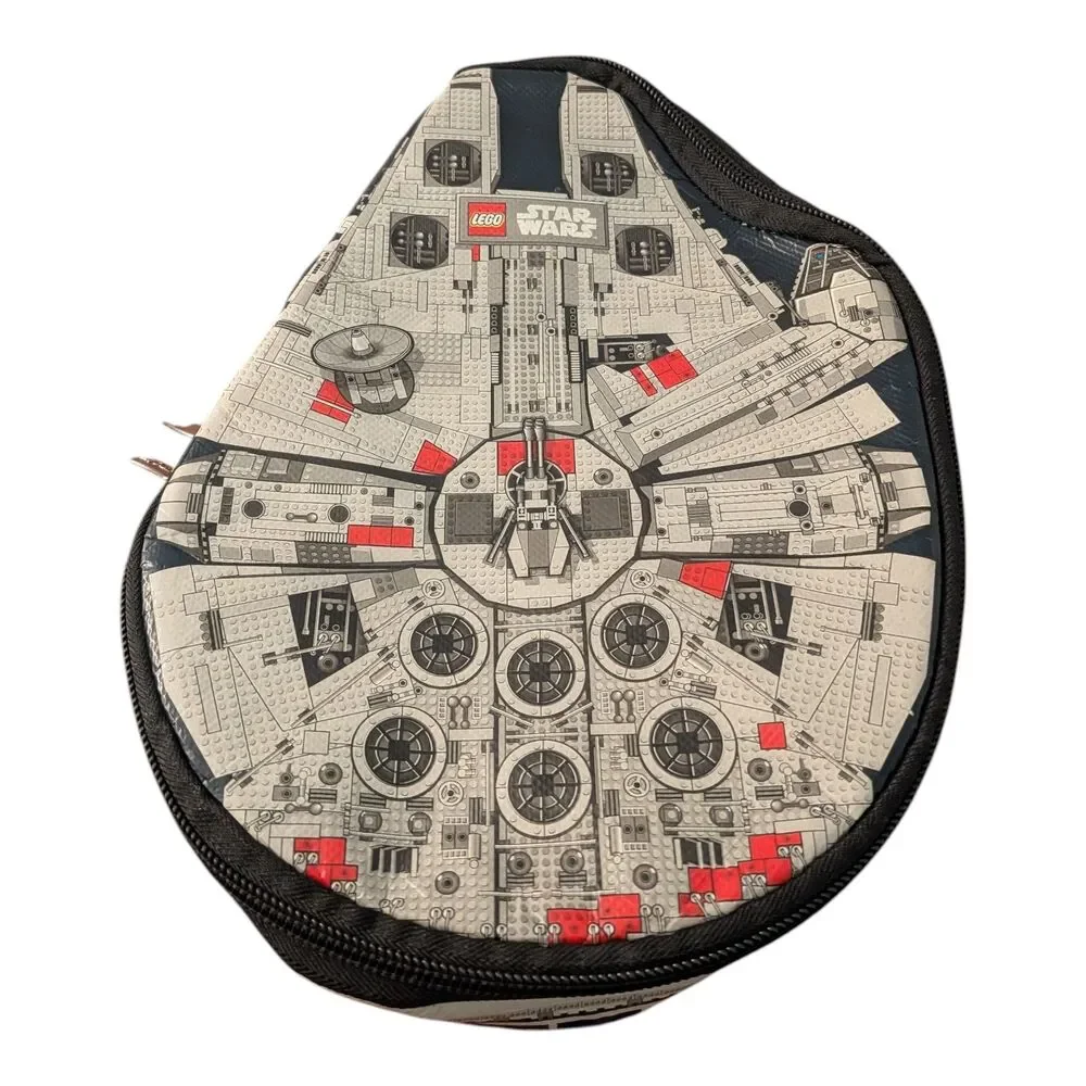 LEGO Star Wars ZipBin Small Millennium Falcon 200 Brick Storage Case